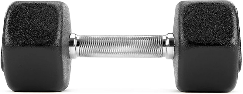 ZIVA 150 lb Hexagon Dumbbell Set with Rack