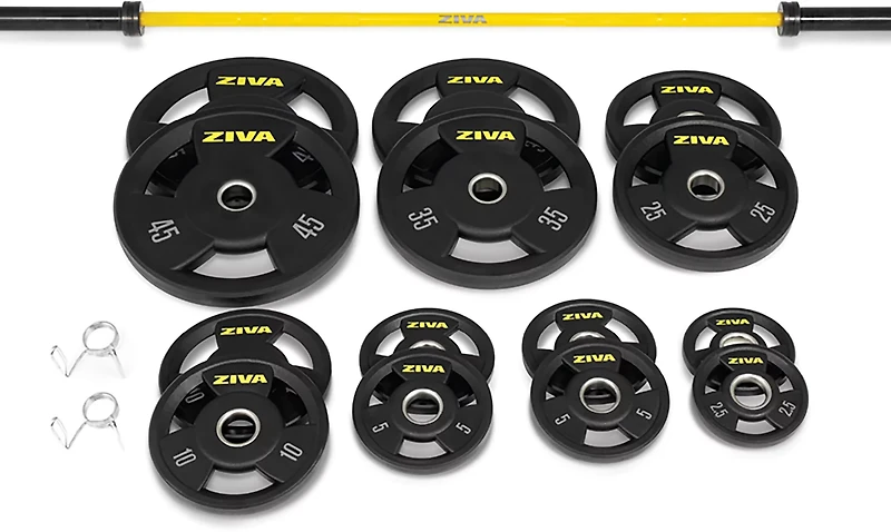 ZIVA 300 lb. Olympic Weight Set