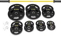 ZIVA 300 lb. Olympic Weight Set