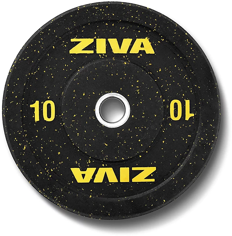 ZIVA 250 lb Olympic Bumper Plate Weight Set