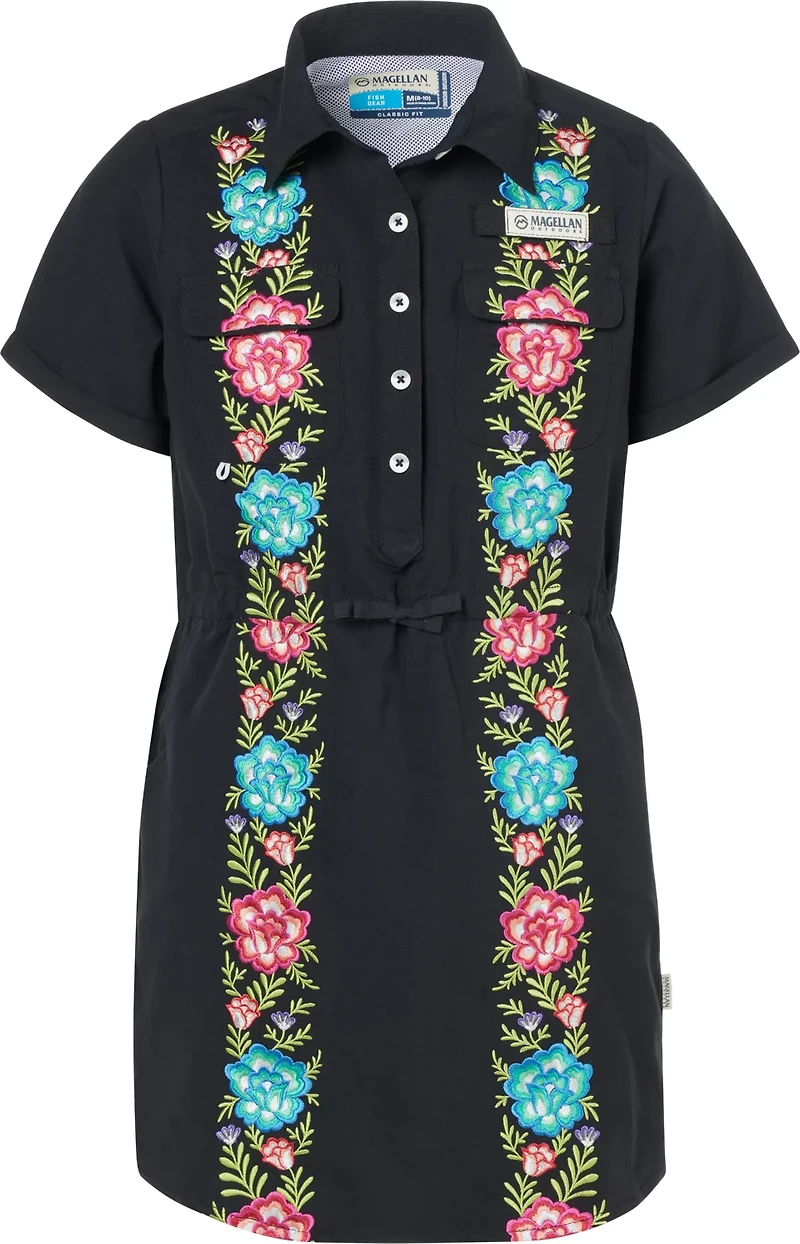 Magellan Outdoors Girls' Guayabera Dress