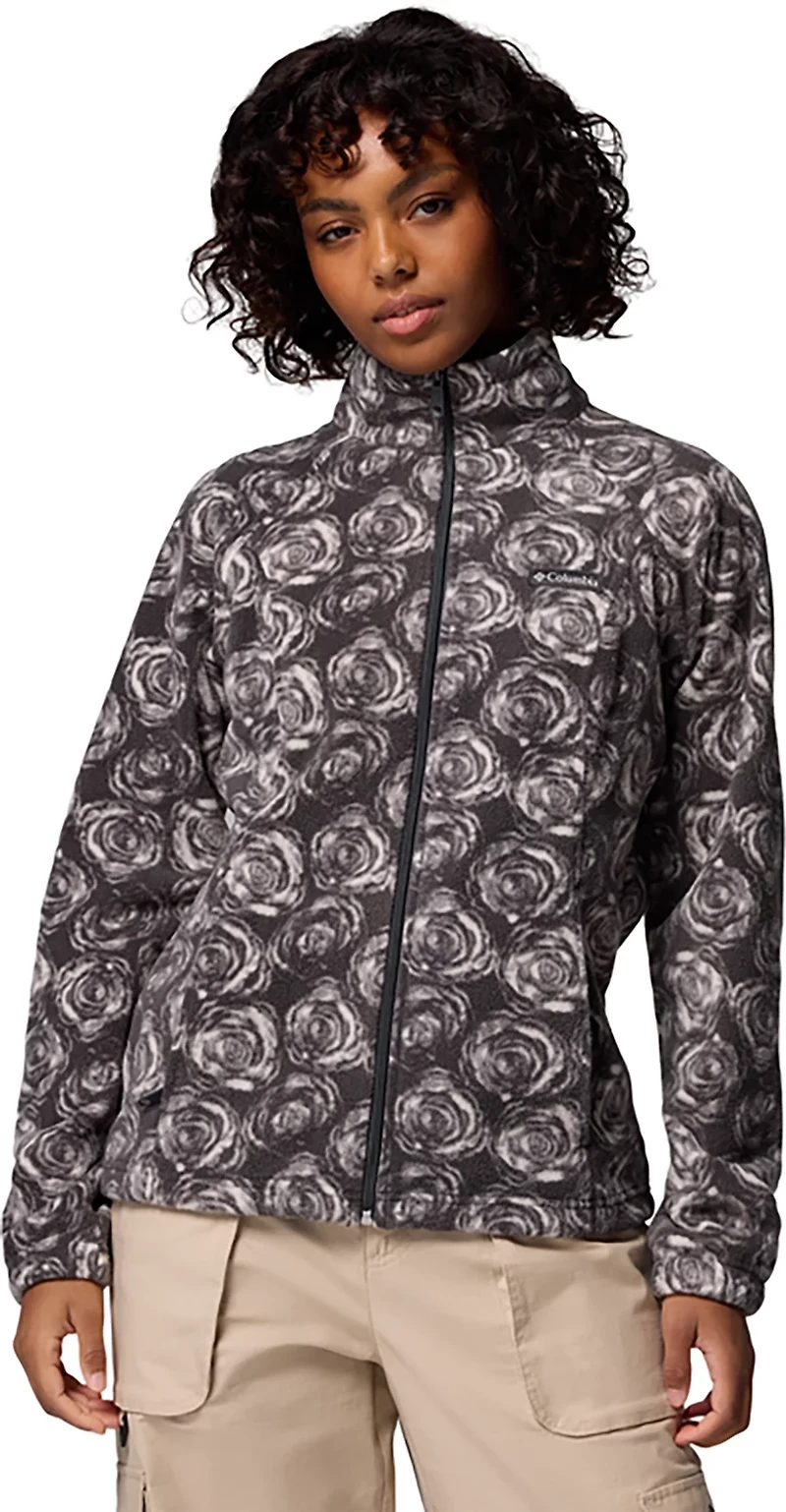 Columbia Sportswear Women's Benton Springs Printed Fleece Full Zip Jacket