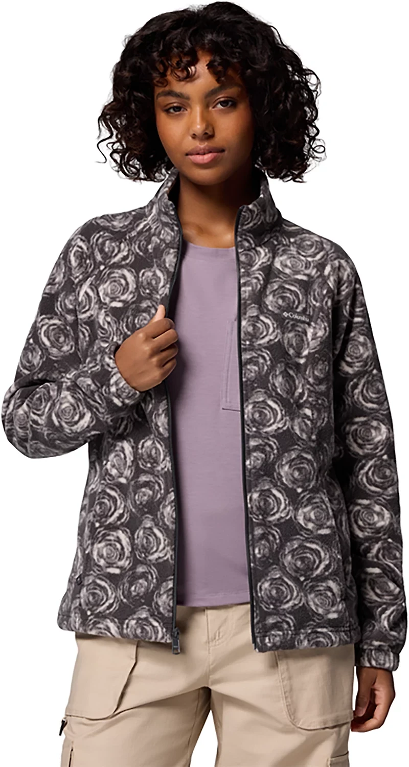 Columbia Sportswear Women's Benton Springs Printed Fleece Full Zip Jacket