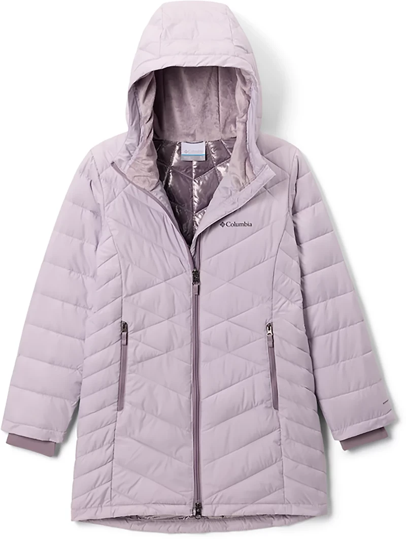Columbia Sportswear Girls' Heavenly II Long Hooded Jacket