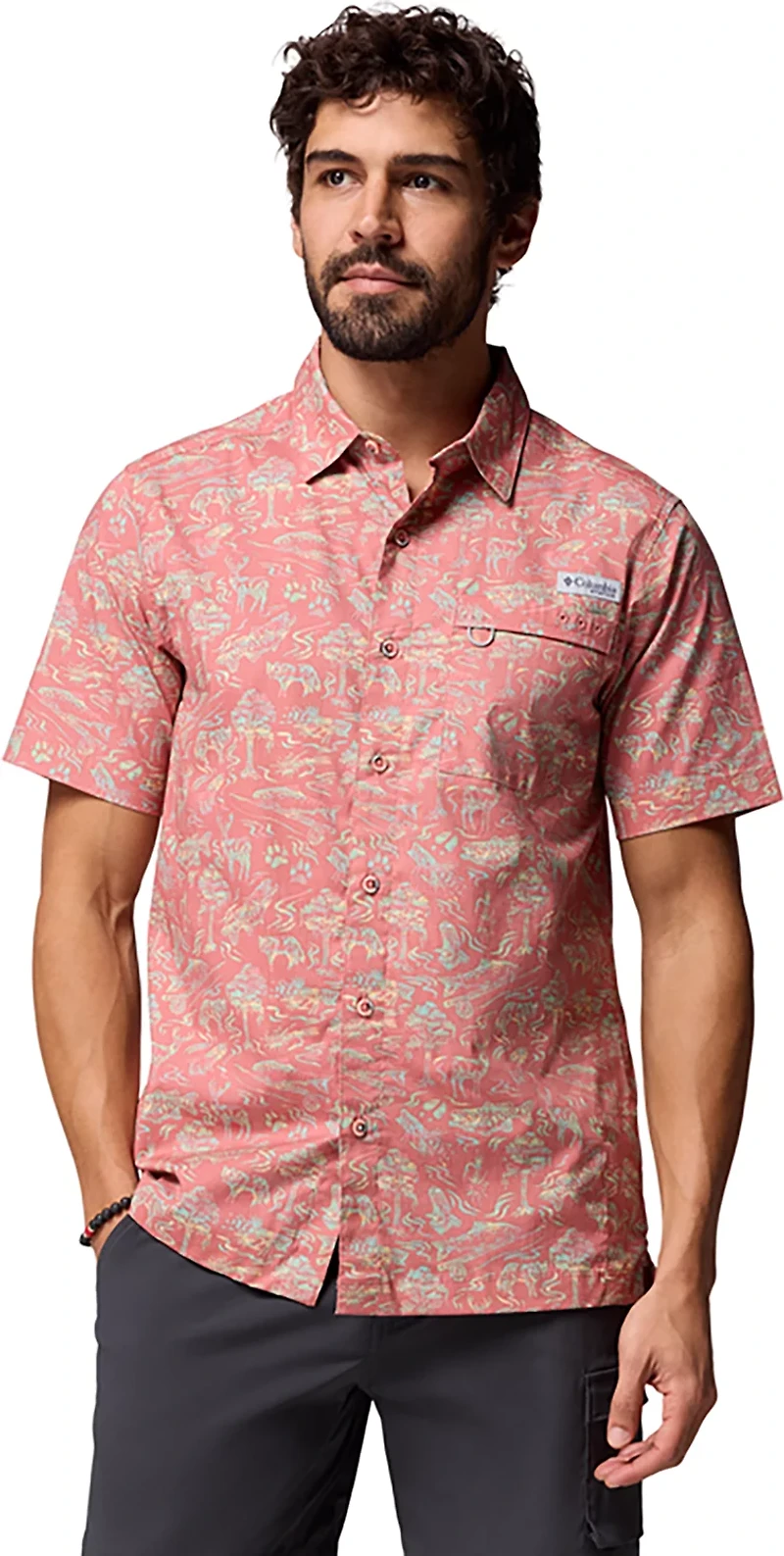 Columbia Sportswear Men's Wild Cast Camp Button Down Shirt