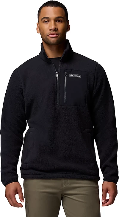 Columbia Sportswear Men's Jasper Ridge Pebbled 1/2 Zip Fleece Jacket