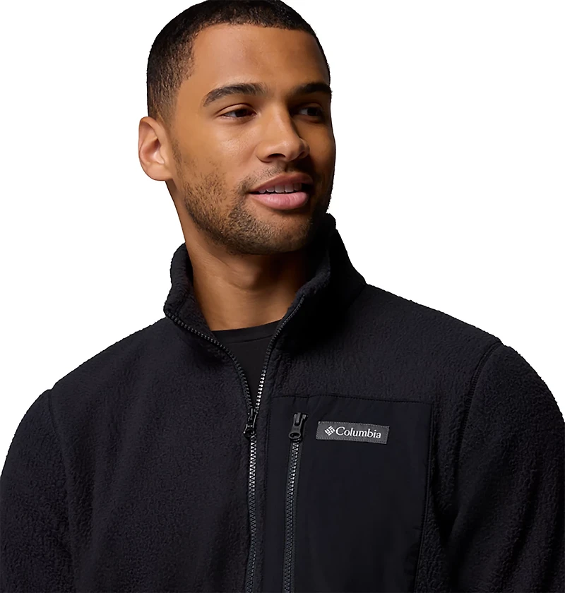 Columbia Sportswear Men's Jasper Ridge Pebbled 1/2 Zip Fleece Jacket