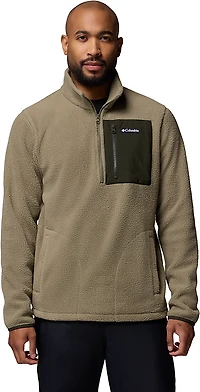 Columbia Sportswear Men's Jasper Ridge Pebbled 1/2 Zip Fleece Jacket