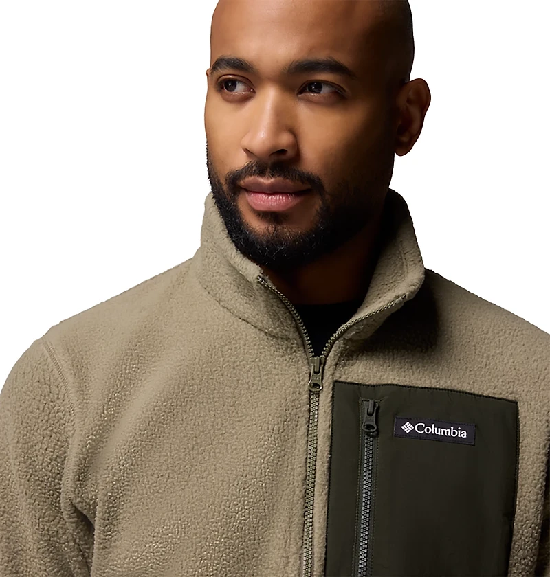 Columbia Sportswear Men's Jasper Ridge Pebbled 1/2 Zip Fleece Jacket