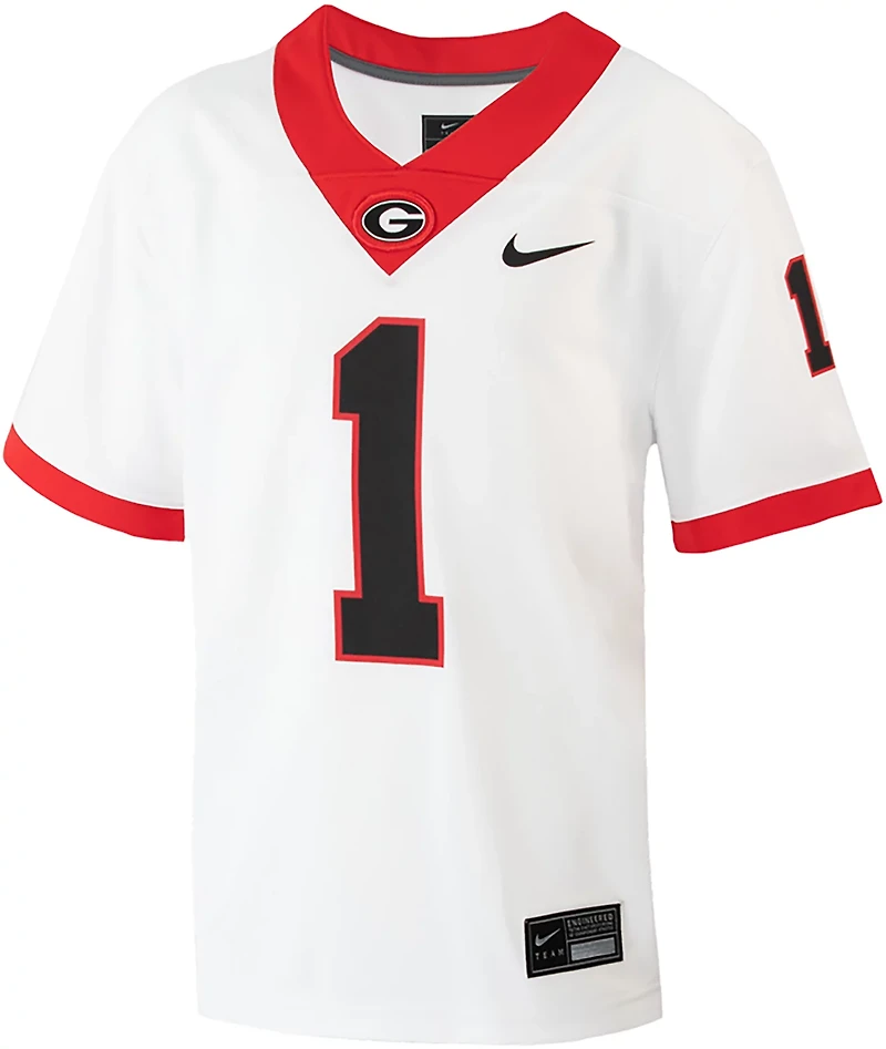 Nike Boys' University of Georgia Untouchable Football Jersey