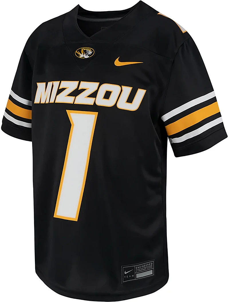 Nike Boys' 4-7 Missouri Replica Football Jersey