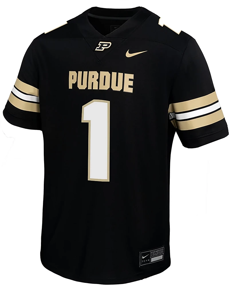 Youth Nike 1 Purdue Boilermakers Untouchable Football Jersey