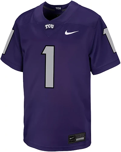 Nike Boys' 4-7 TCU Replica Football Jersey
