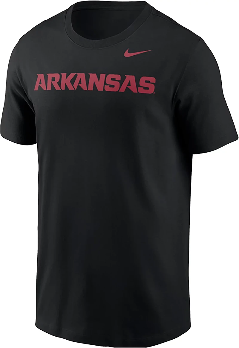 Nike Men's University of Arkansas Wordmark Graphic T-shirt