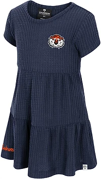 Colosseum Athletics Toddlers' Auburn Beautopia Waffle Short Sleeve Dress