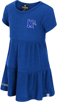 Colosseum Athletics Toddlers' Memphis Beautopia Waffle Short Sleeve Dress