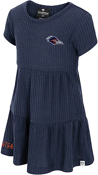 Colosseum Athletics Toddlers' UTSA Beautopia Waffle Short Sleeve Dress
