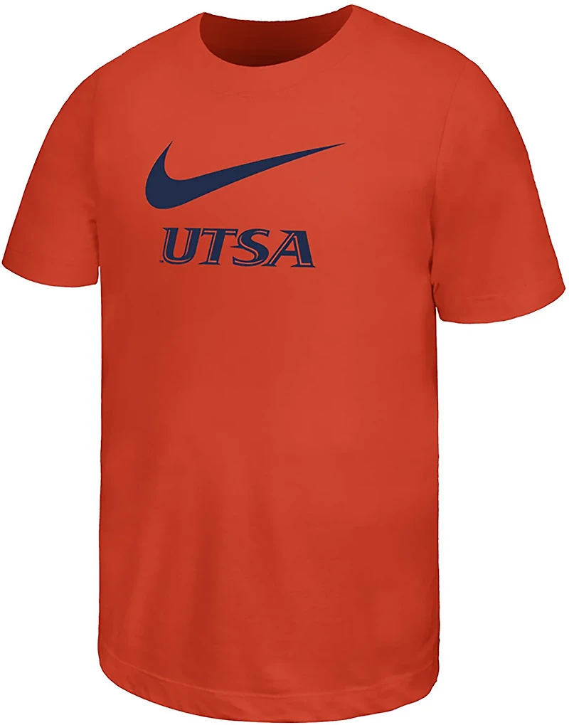Nike Boys' University of Texas at San Antonio Swoosh Wordmark Graphic T-shirt