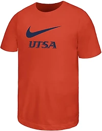 Nike Boys' University of Texas at San Antonio Swoosh Wordmark Graphic T-shirt