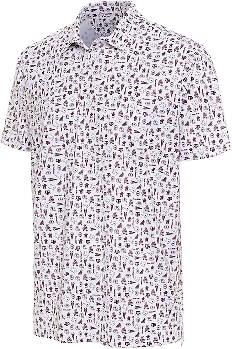 Antigua Men's Texas A&M Lateral Polo Shirt