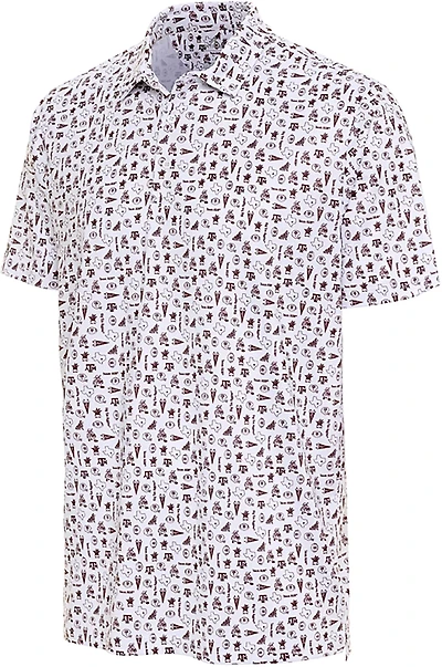 Antigua Men's Texas A&M Lateral Polo Shirt