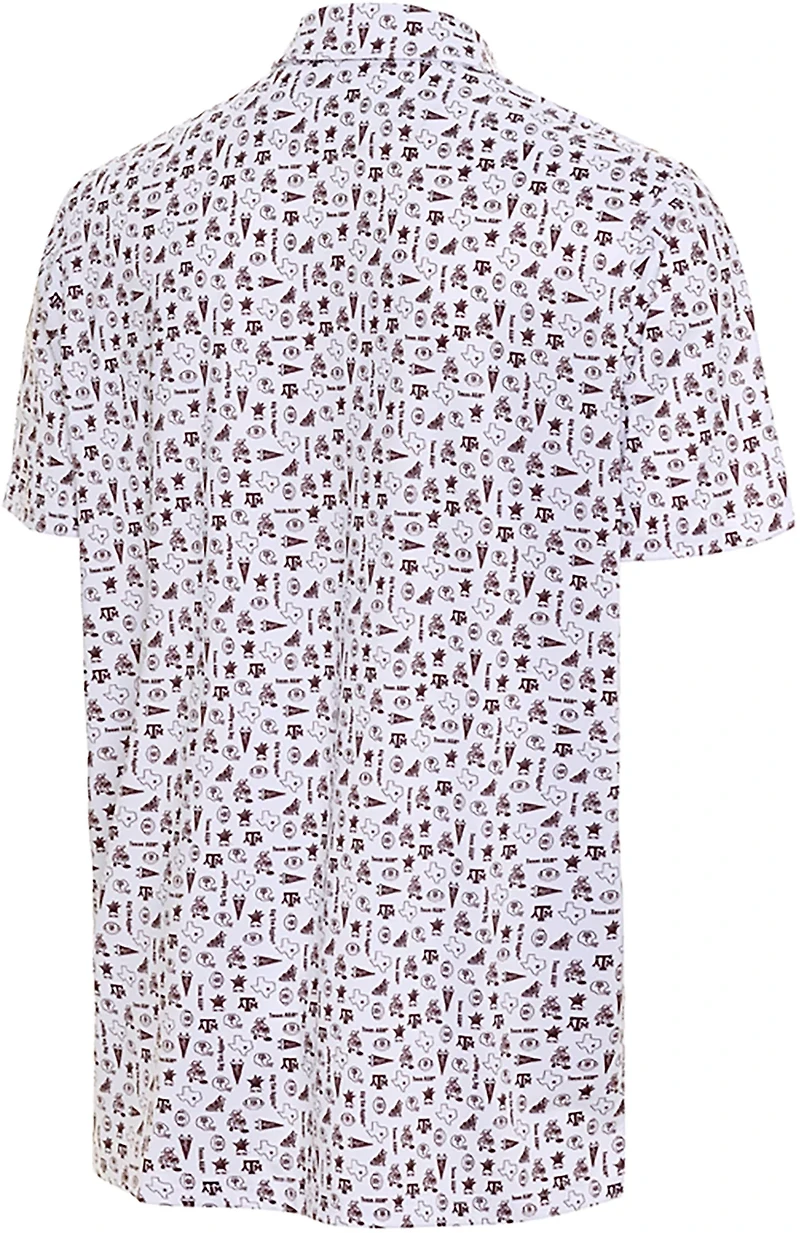 Antigua Men's Texas A&M Lateral Polo Shirt