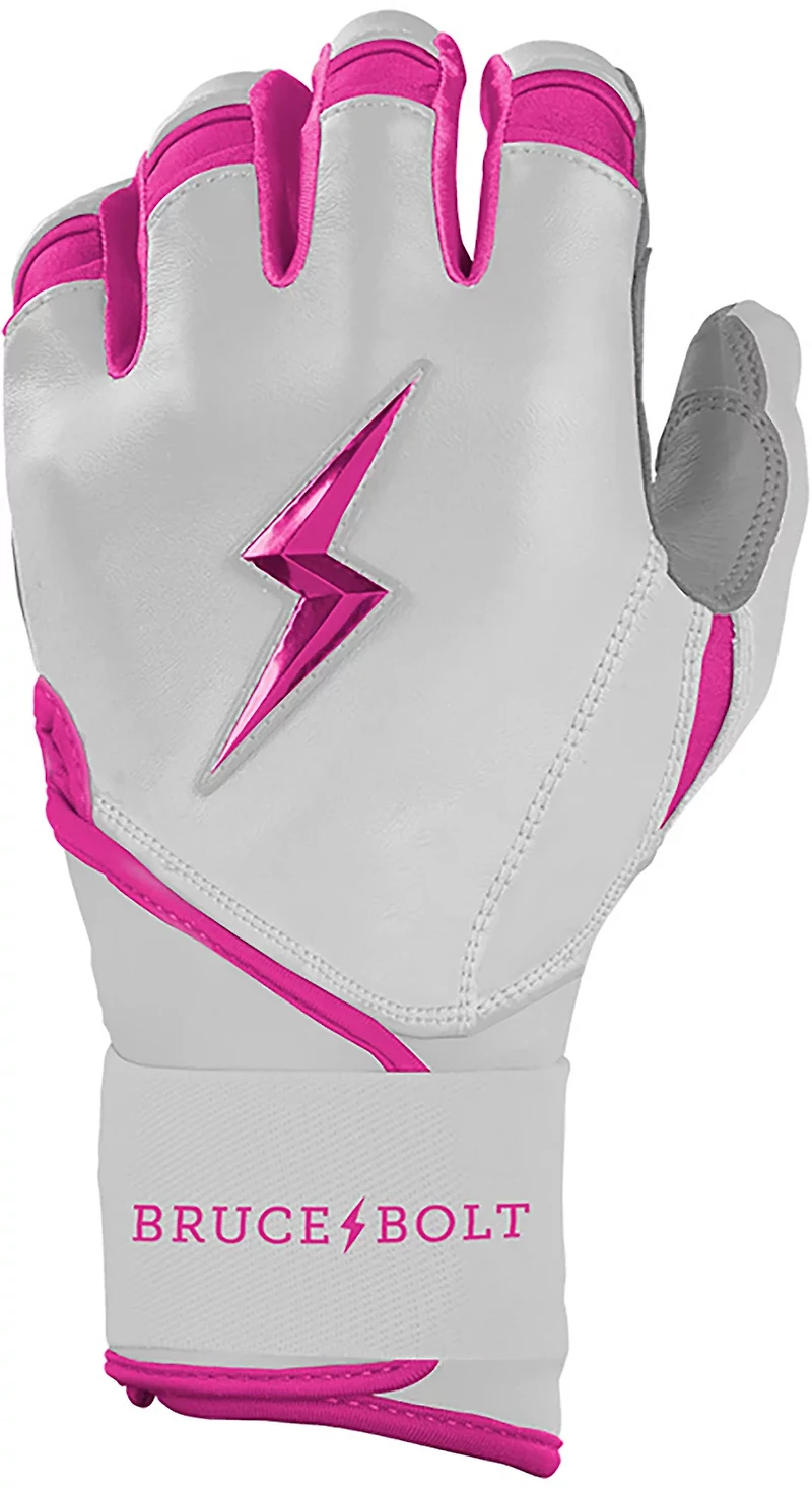 BRUCE BOLT CHROME Series Long Cuff Batting Baseball Gloves