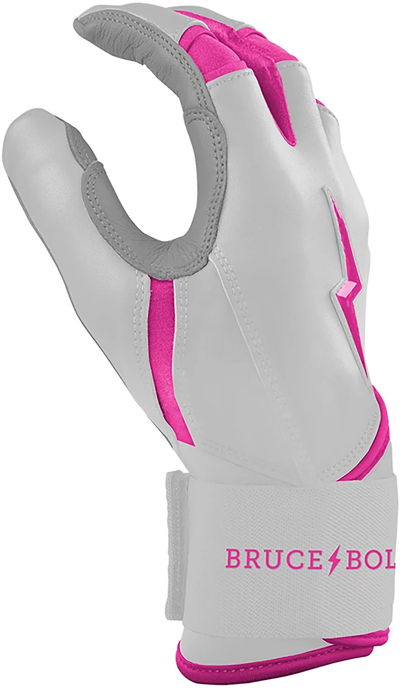 BRUCE BOLT CHROME Series Long Cuff Batting Baseball Gloves