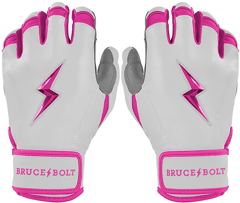 BRUCE BOLT CHROME Series Short Cuff Batting Baseball Gloves