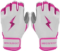 BRUCE BOLT CHROME Series Short Cuff Batting Baseball Gloves