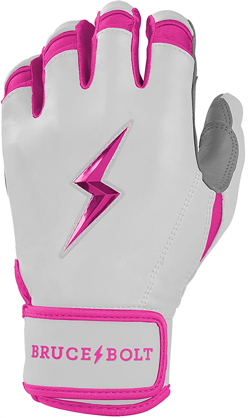 BRUCE BOLT CHROME Series Short Cuff Batting Baseball Gloves
