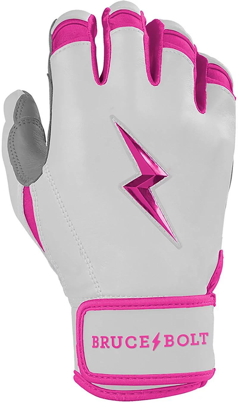 BRUCE BOLT CHROME Series Short Cuff Batting Baseball Gloves