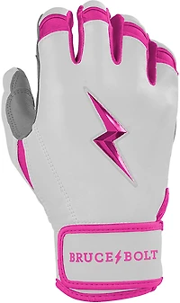 BRUCE BOLT CHROME Series Short Cuff Batting Baseball Gloves