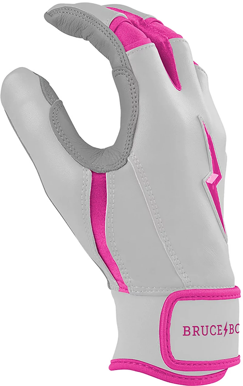 BRUCE BOLT CHROME Series Short Cuff Batting Baseball Gloves