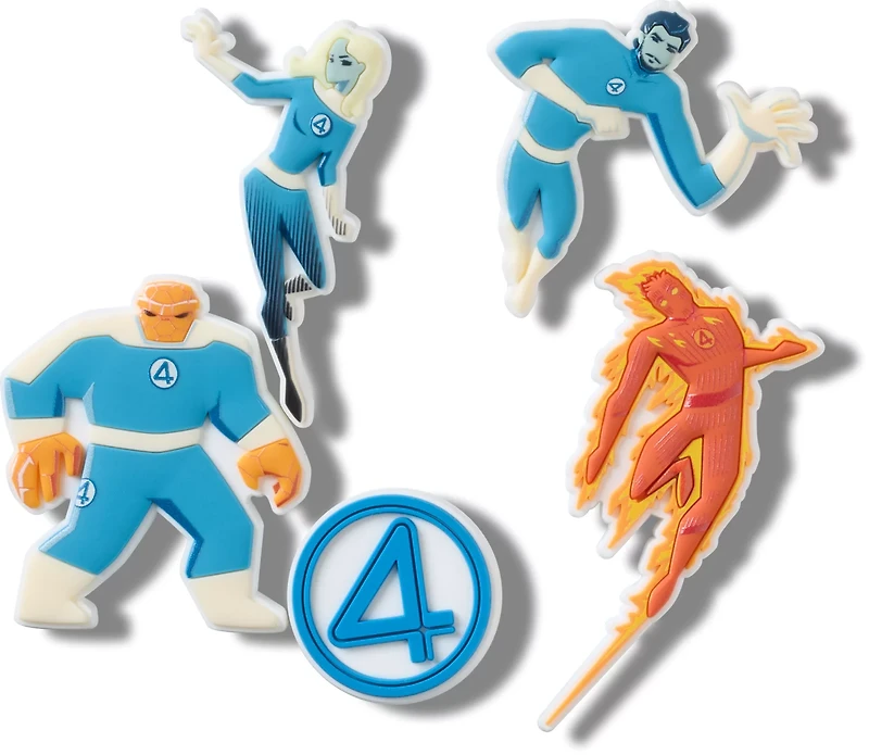 Crocs Marvel Fantastic 4 Jibbitz 5-Pack