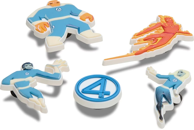 Crocs Marvel Fantastic 4 Jibbitz 5-Pack