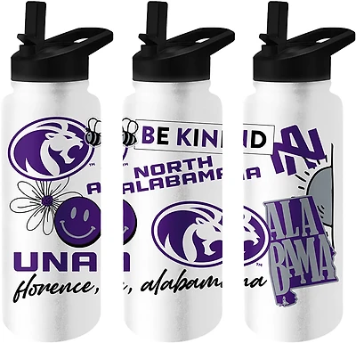 Logo Brands North Alabama 34 oz Native Quencher Bottle