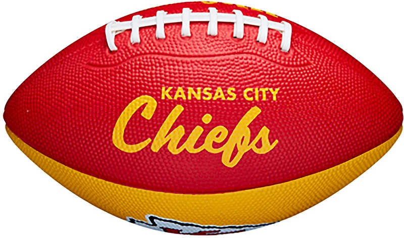 Wilson Kansas City Chiefs Mini Retro Football