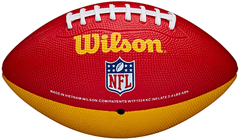 Wilson Kansas City Chiefs Mini Retro Football