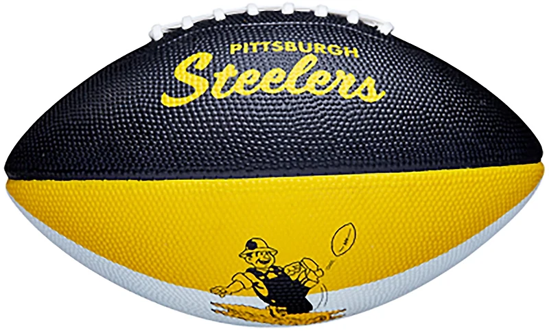 Wilson Pittsburgh Steelers Retro Mini Football