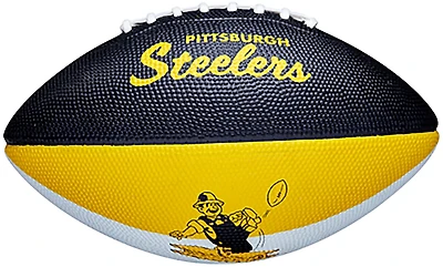 Wilson Pittsburgh Steelers Retro Mini Football