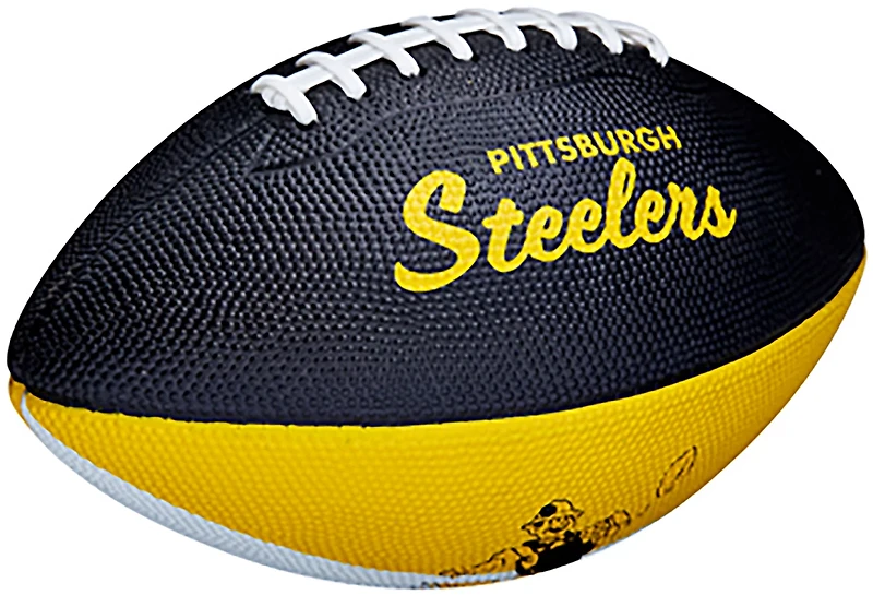 Wilson Pittsburgh Steelers Retro Mini Football