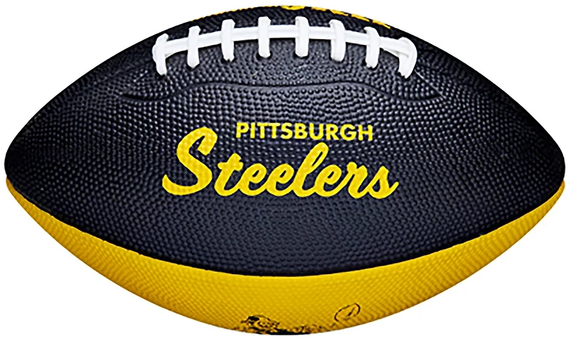 Wilson Pittsburgh Steelers Retro Mini Football