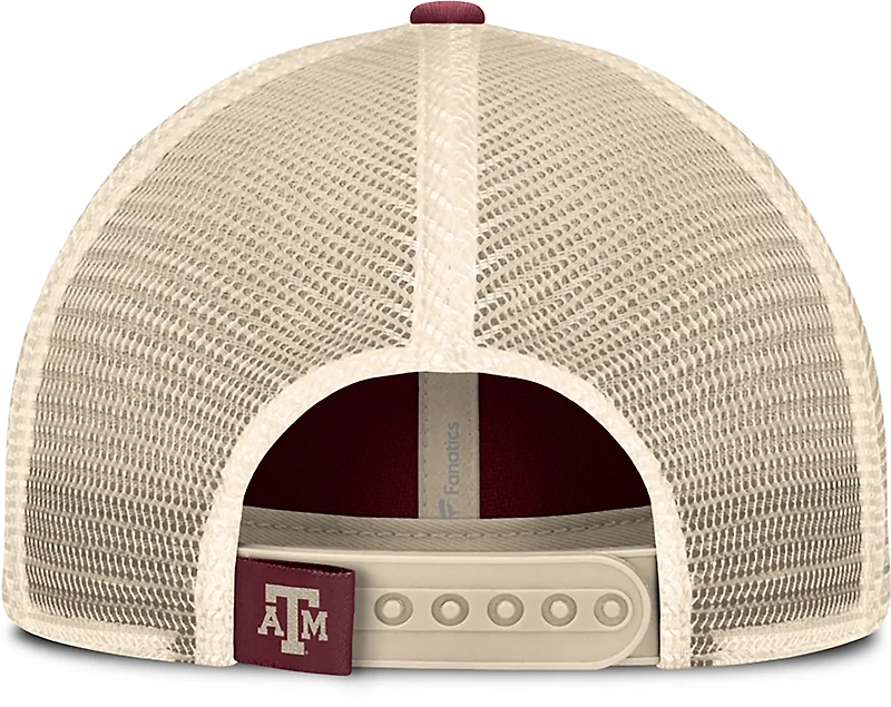 Fanatics Men's Texas A&M College Archaic Unstructured Adjustable Mesh Back Cap