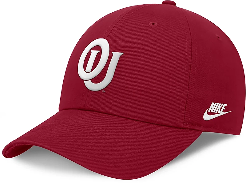 Nike Men's Oklahoma Dri-Fit Club Vault Logo Unstructured Cap