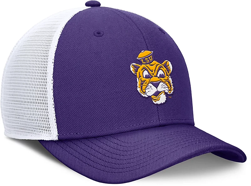 Nike Men's LSU Rise Vault Logo Structured Trucker Cap