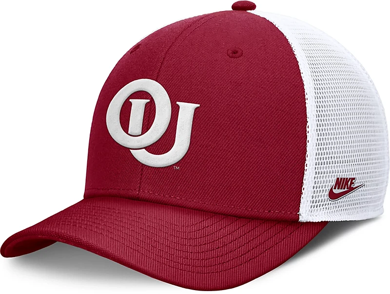 Nike Men's Oklahoma Rise Vault Logo Structured Trucker Cap