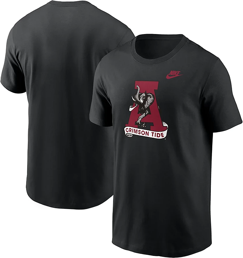Nike Men's Alabama Legacy Logo Cotton T-shirt