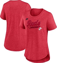 Nike Women's Reds Cooperstown Script T-shirt