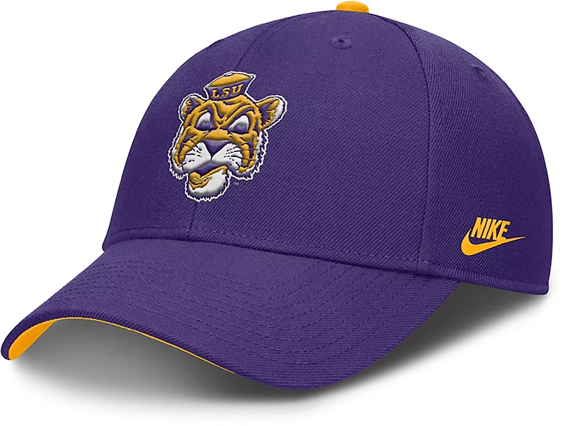 Nike Adults' LSU Dri-Fit Academic Helmet Logo Structured Club Cap